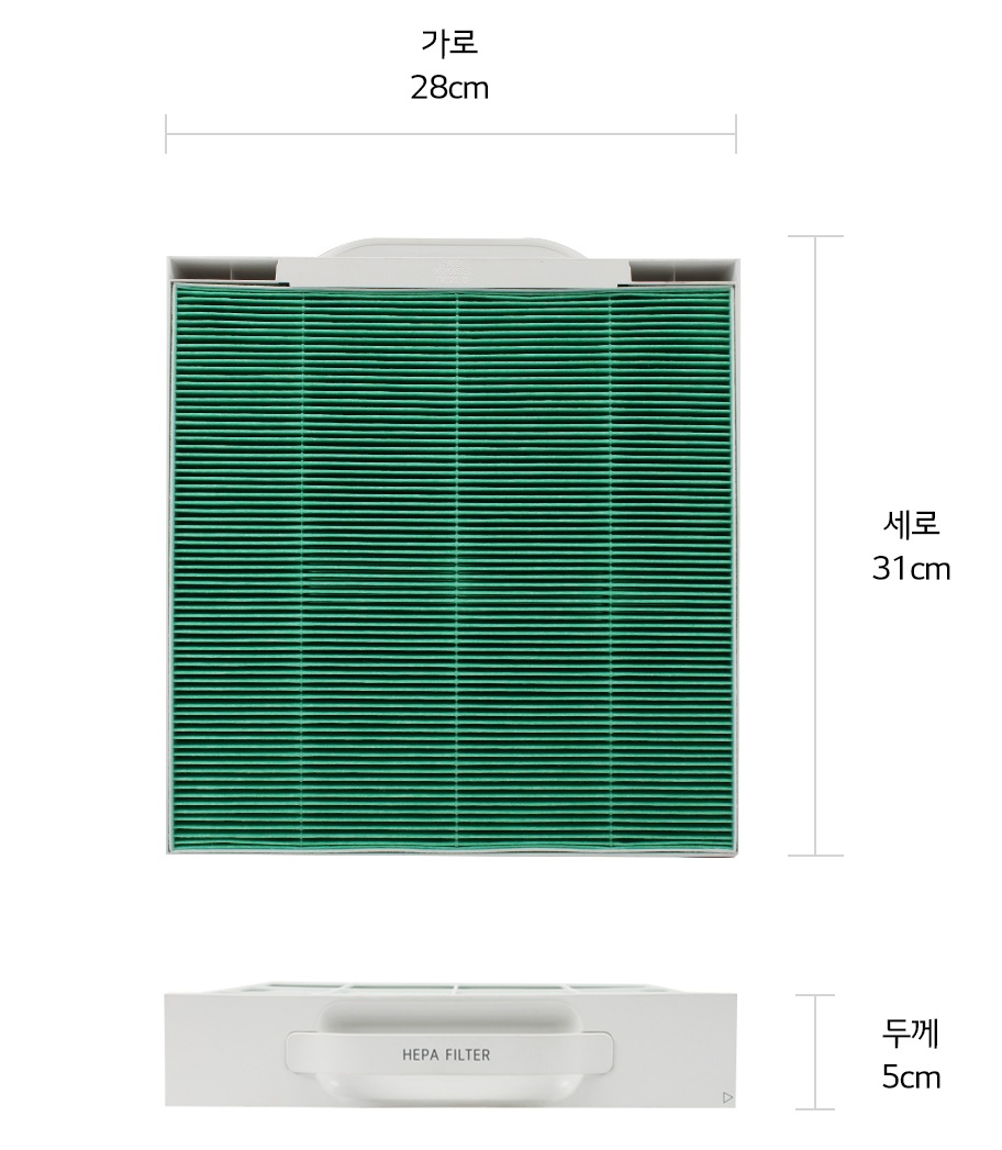 본 상품은 사진의 헤파필터 1개로 구성되어 있습니다1