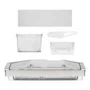 상냉장/하냉동 냉장고 냉동실 바구니 + 얼음 바구니 세트 (스쿱, 스쿱 바구니, 얼음 바구니 매트 포함) (AJP76450112) 썸네일이미지 1