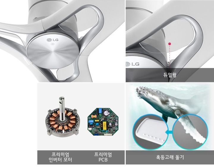 LG만의 특허기술로 구현한 고성능, 저소음 구현2