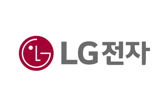 흰색 배경에 빨강색 심벌마크와 회색 로고타이프가 조합된 형태의 국문 로고 1 이미지