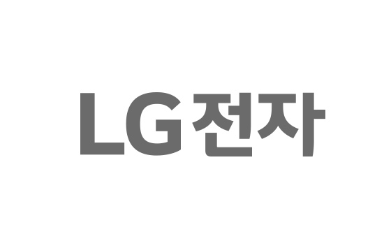 흰색 배경에 회색 로고타이프가 조합된 형태의 국문 로고 6 이미지