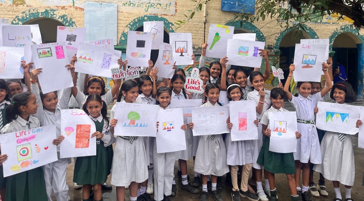 LG전자 임직원 자원봉사자의 날 이미지