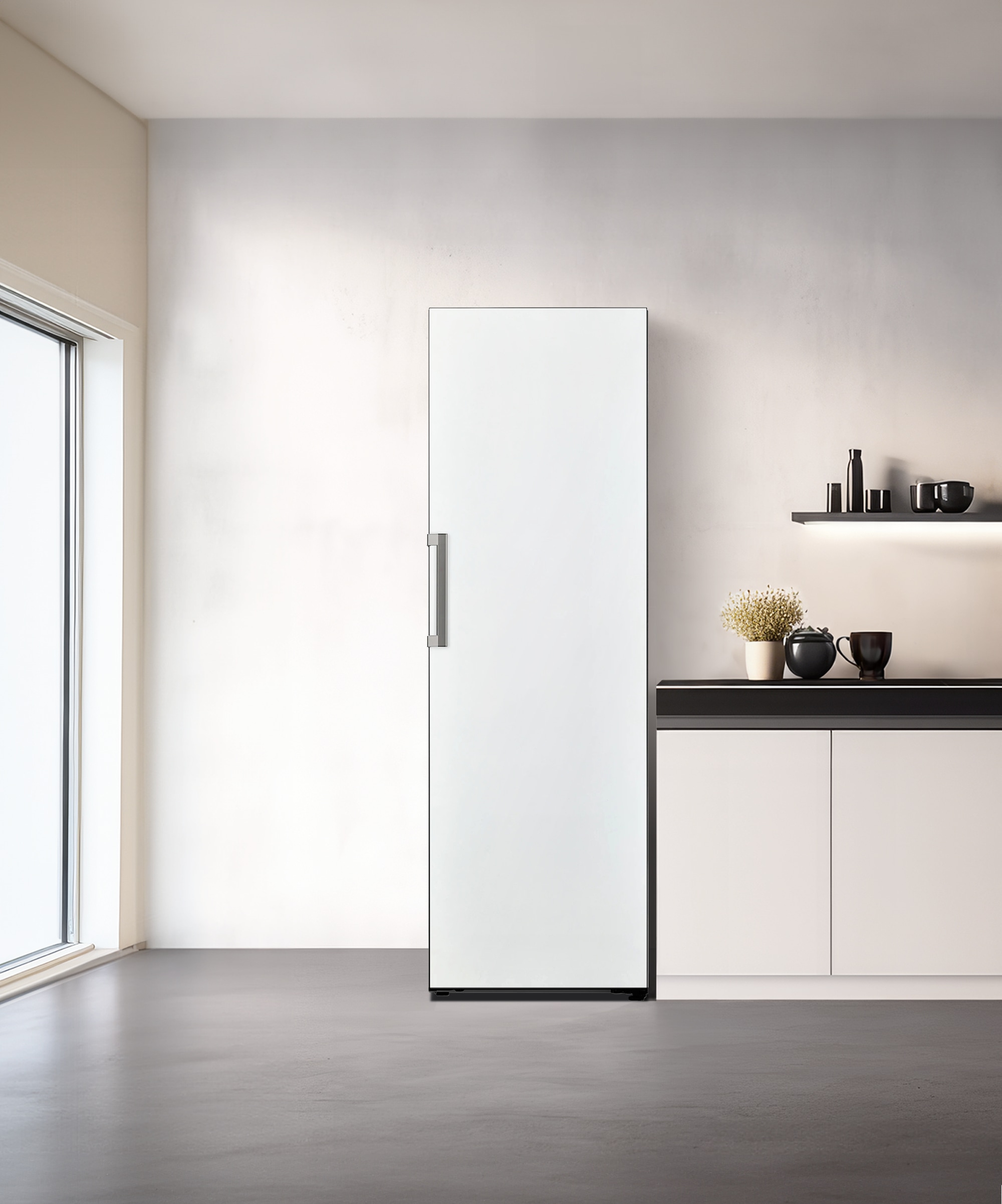 김치냉장고 LG 컨버터블 패키지 오브제컬렉션(김치전용고, 좌열림) (Z321MW3CS.AKOR) 메인이미지 0