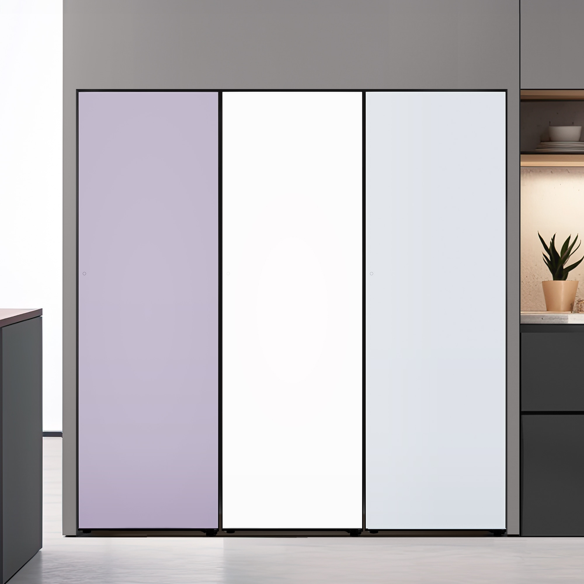 컨버터블 패키지 LG 컨버터블 패키지 오브제컬렉션(김치전용고, 우열림) (Z323GY3SK.AKOR) 줌이미지 1