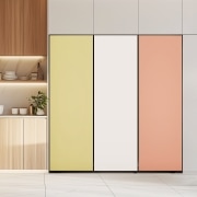 컨버터블 패키지 LG 컨버터블 패키지 오브제컬렉션(냉동/김치전용고 좌열림, 냉장전용고 우열림) (XYZ322NBH3S.AKOR) 썸네일이미지 1