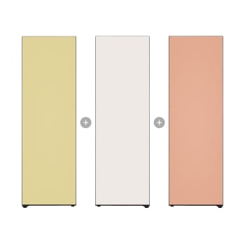 LG 컨버터블 패키지 오브제컬렉션(냉동/김치전용고 좌열림, 냉장전용고 우열림) 324L 