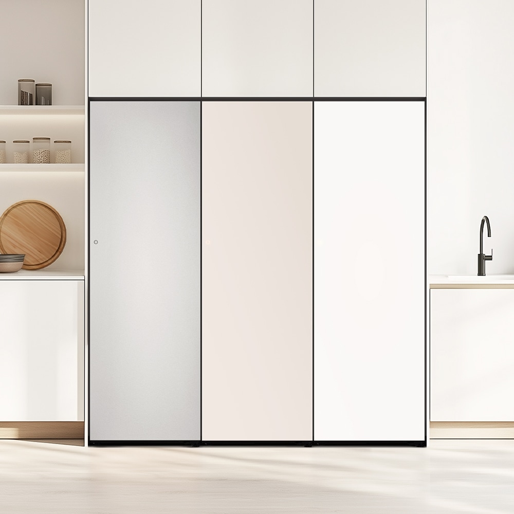 컨버터블 패키지 LG 컨버터블 패키지 오브제컬렉션 Fit & Max (냉동전용고, 우열림) (Y324SS3SK.AKOR) 메인이미지 1