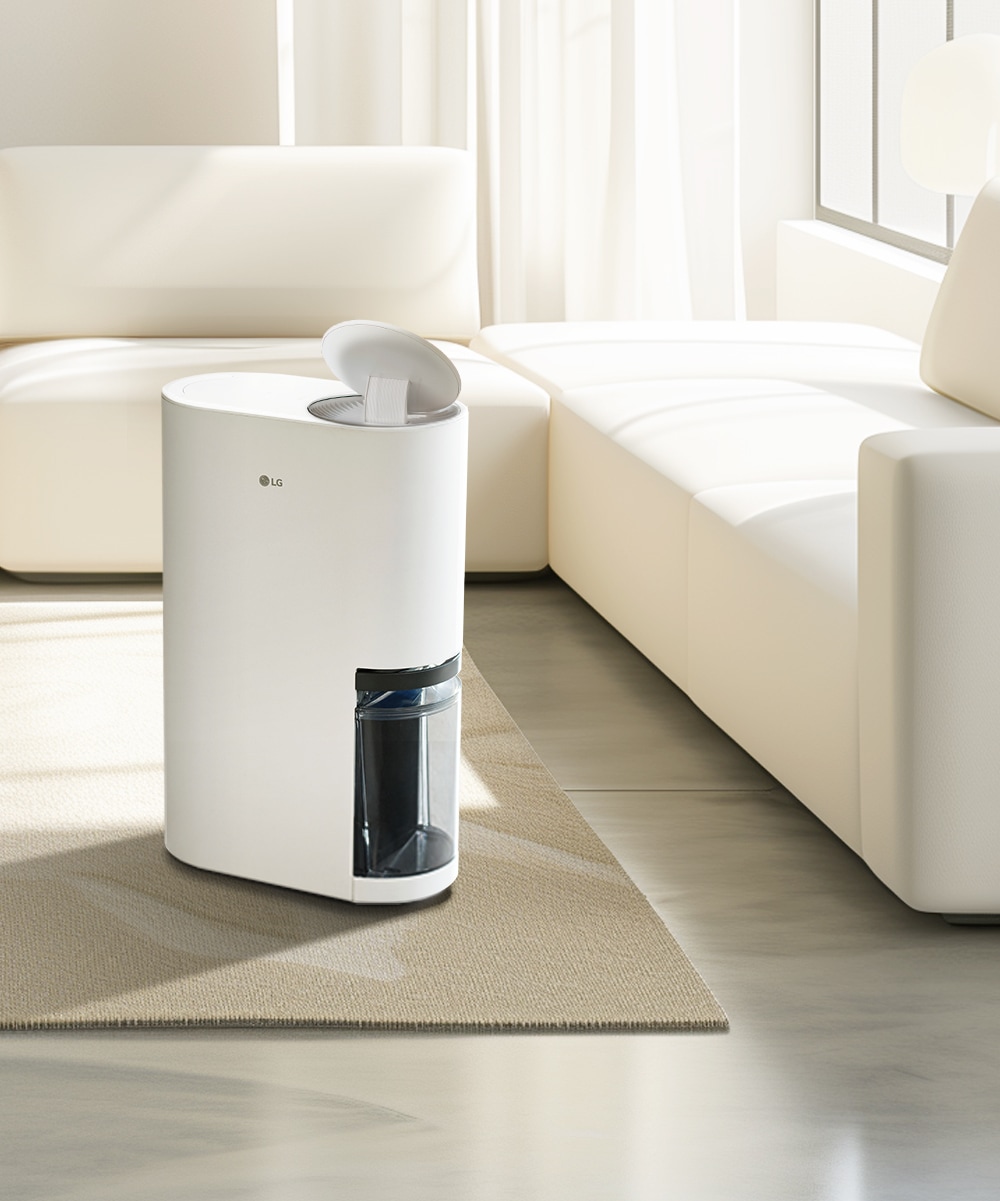 제습기 LG 휘센 오브제컬렉션 제습기 + 건조케이스 (DQ134MWECS.AKOR) 메인이미지 0