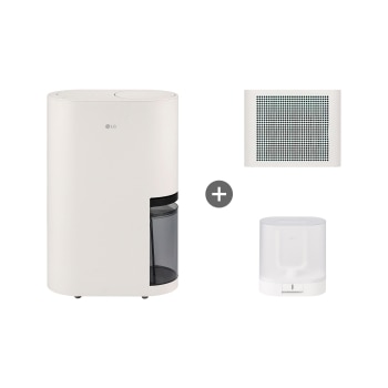 LG 휘센 오브제컬렉션 제습기 + 공기청정키트(베이지) + 건조케이스 세트 23L 