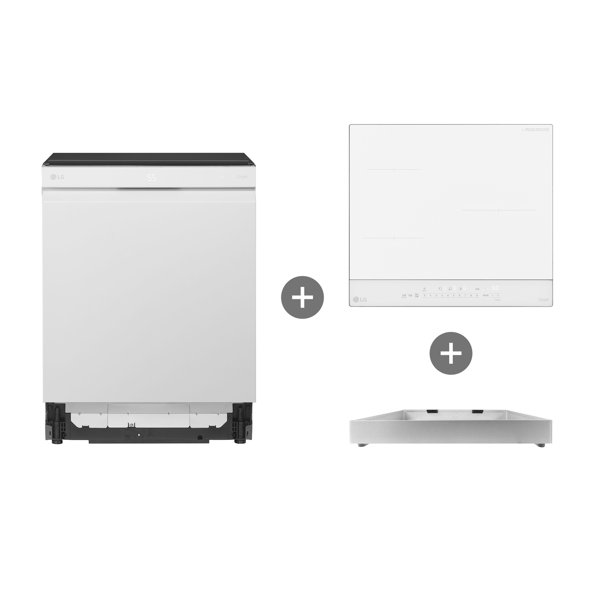 식기세척기 LG 디오스 오브제컬렉션 식기세척기 +  LG 디오스 오브제컬렉션 인덕션 + 프리스탠딩(8.5cm 케이스) (DU4EL-WQTOC.AKOR) 줌이미지 0