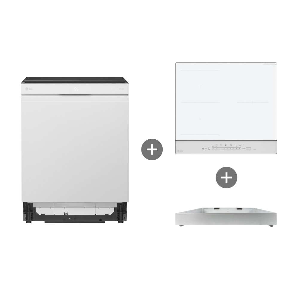 식기세척기 LG 디오스 오브제컬렉션 식기세척기 +  LG 디오스 오브제컬렉션 인덕션 + 프리스탠딩(8.5cm 케이스) (DU4EL-FWLOC.AKOR) 메인이미지 0