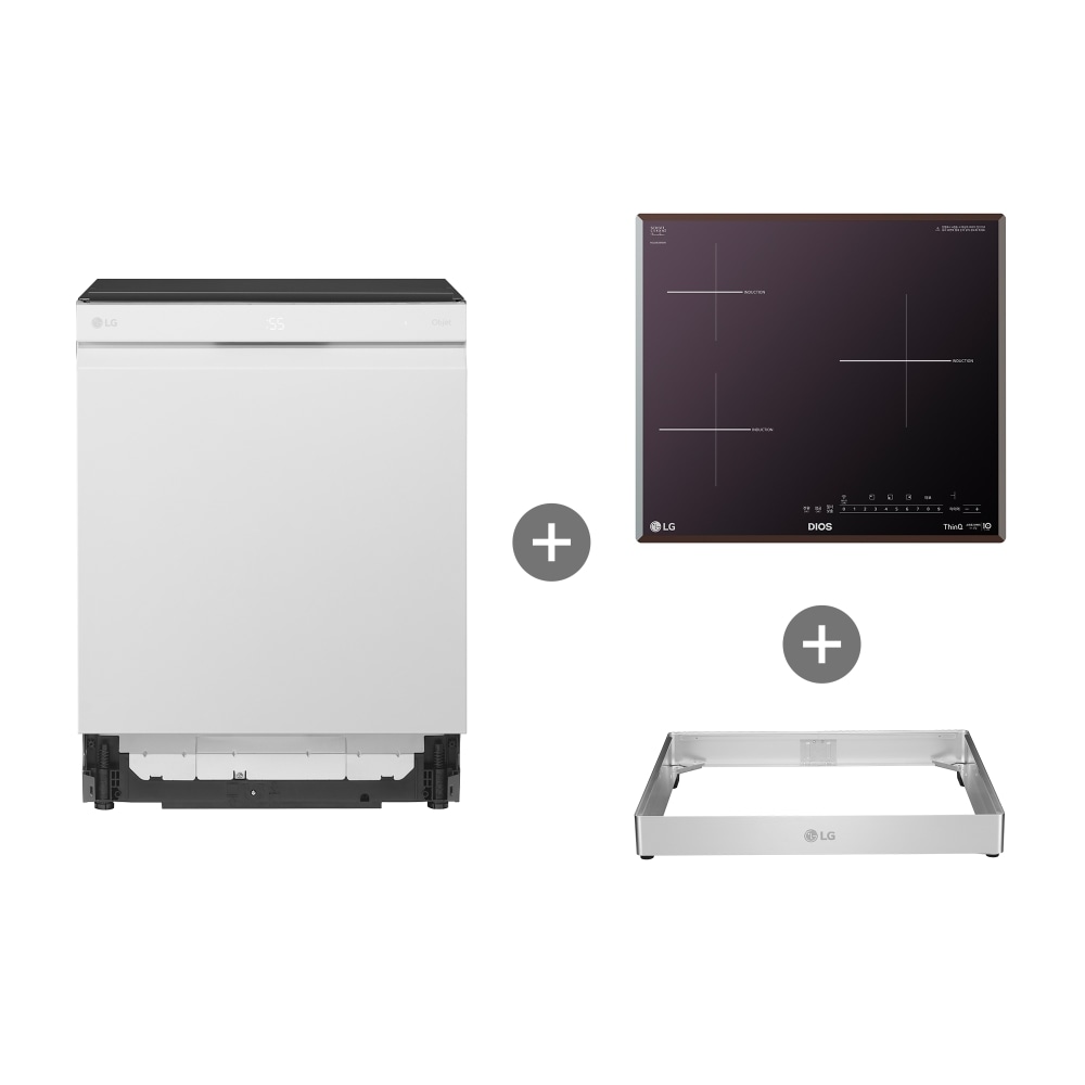 식기세척기 LG 디오스 오브제컬렉션 식기세척기 +  LG 디오스 인덕션 + 프리스탠딩(8.5cm 케이스) (DU4EL-MQOC.AKOR) 메인이미지 0