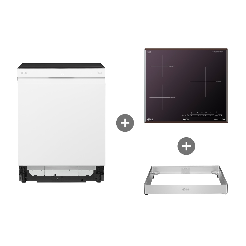 식기세척기 LG 디오스 오브제컬렉션 식기세척기 +  LG 디오스 인덕션 + 프리스탠딩(8.5cm 케이스) (DU4HL-MQOC.AKOR) 메인이미지 0
