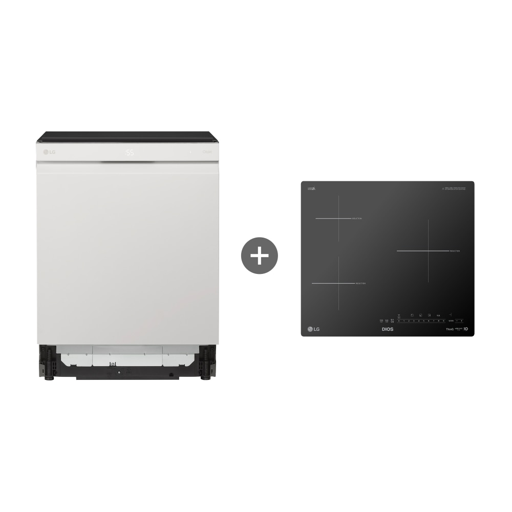 식기세척기 LG 디오스 오브제컬렉션 식기세척기 + LG 디오스 인덕션 빌트인 (DU4ES-GQUO.AKOR) 메인이미지 0