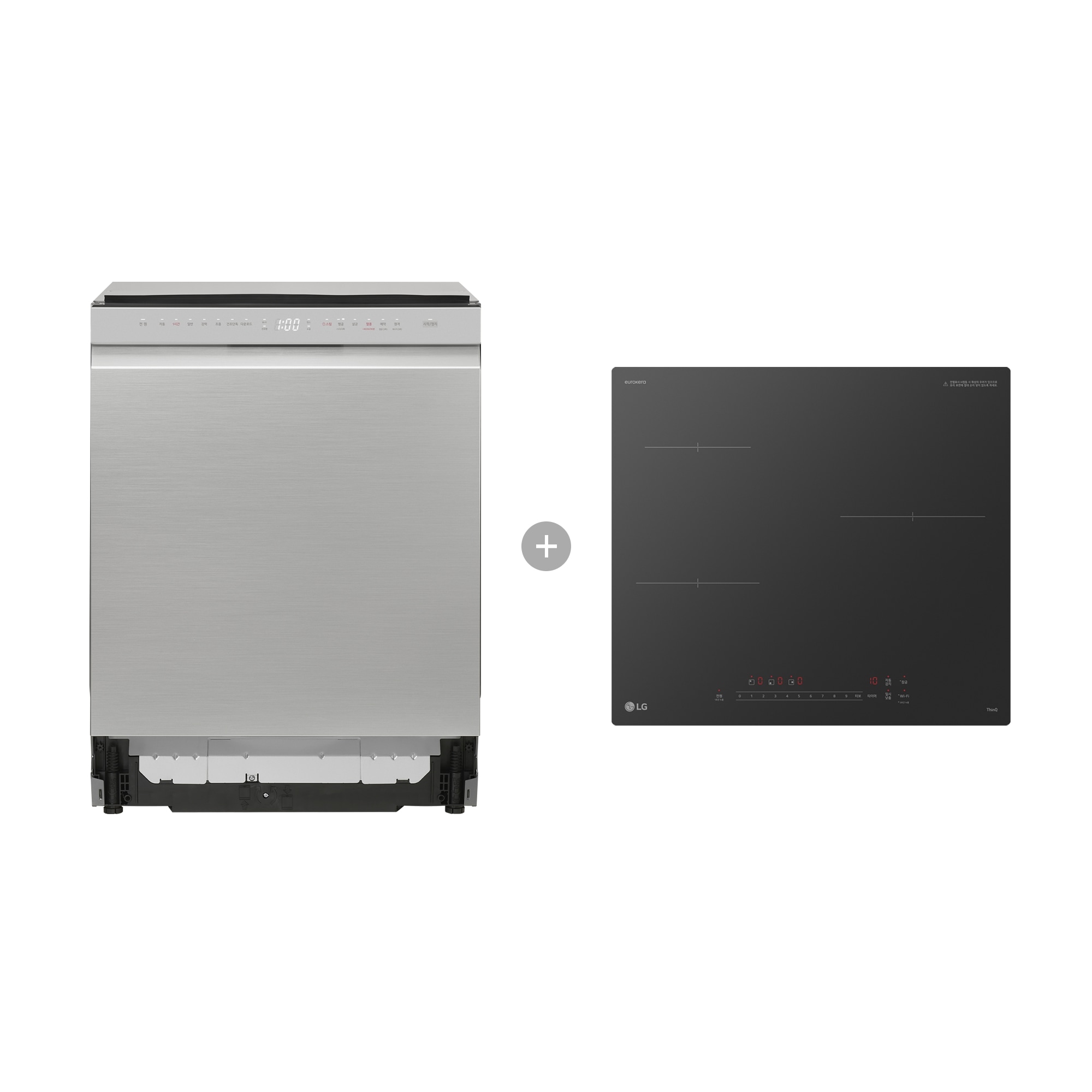 식기세척기 LG 디오스 AI 오브제컬렉션 식기세척기 + LG 디오스 인덕션 (6PF3E-QEBOE.AKOR) 줌이미지 1