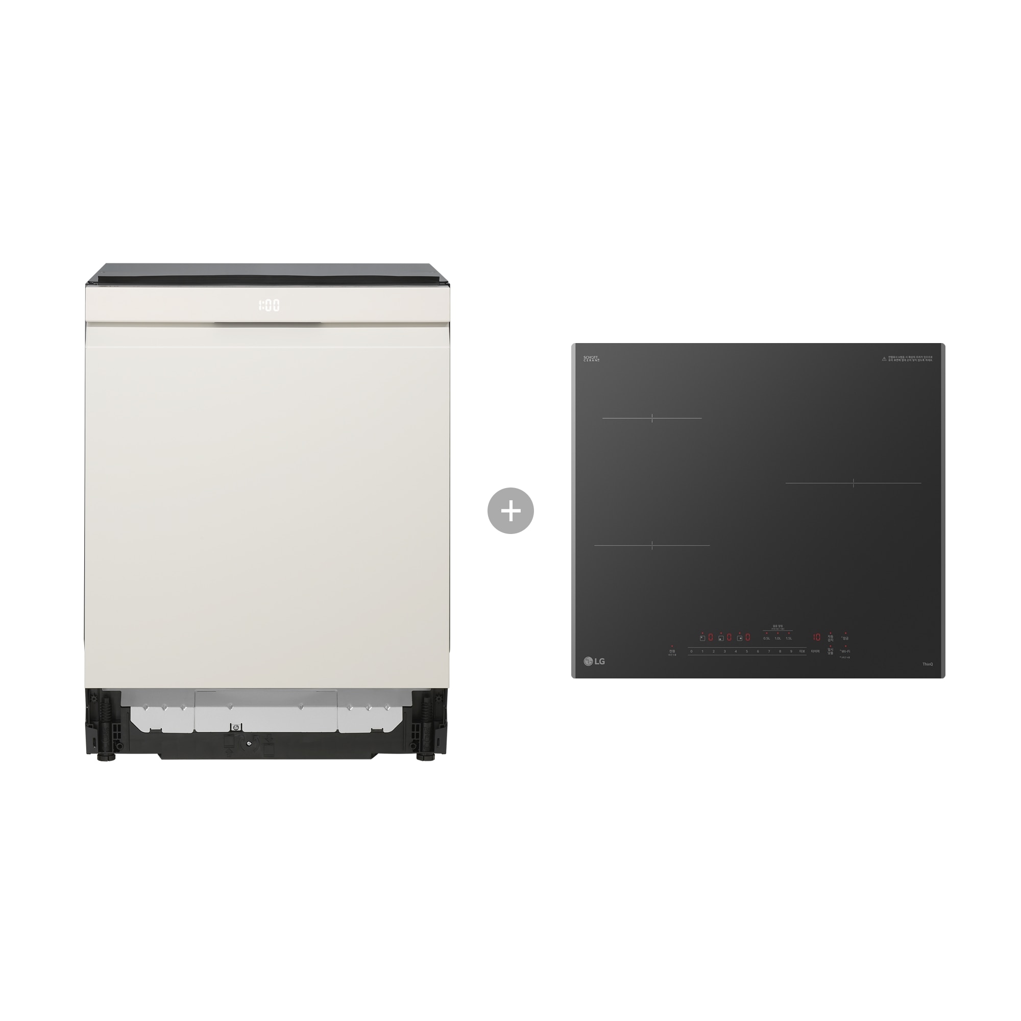 전기레인지 LG 디오스 AI 오브제컬렉션 식기세척기 + LG 디오스 인덕션 (6BG1E-ASB2E.AKOR) 줌이미지 1