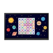 상업용 디스플레이 LG 전자칠판 + 이동형 스탠드 (86TR3DK-BS.AKRQ) 썸네일이미지 1