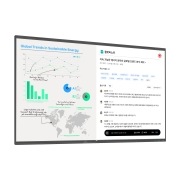 상업용 디스플레이 LG 전자칠판 + 이동형스탠드 + 클로바노트 (86TR3PN-B.CEUCLHX) 썸네일이미지 1