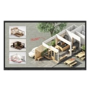 상업용 디스플레이 LG 전자칠판 + 이동형 스탠드 (86TR3DQ-BS.AKRQ) 썸네일이미지 2