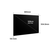 상업용 디스플레이 LG 단독형 사이니지 3시리즈 + 벽걸이 브라켓 (43UL3Q-EW.AKRQ) 썸네일이미지 3