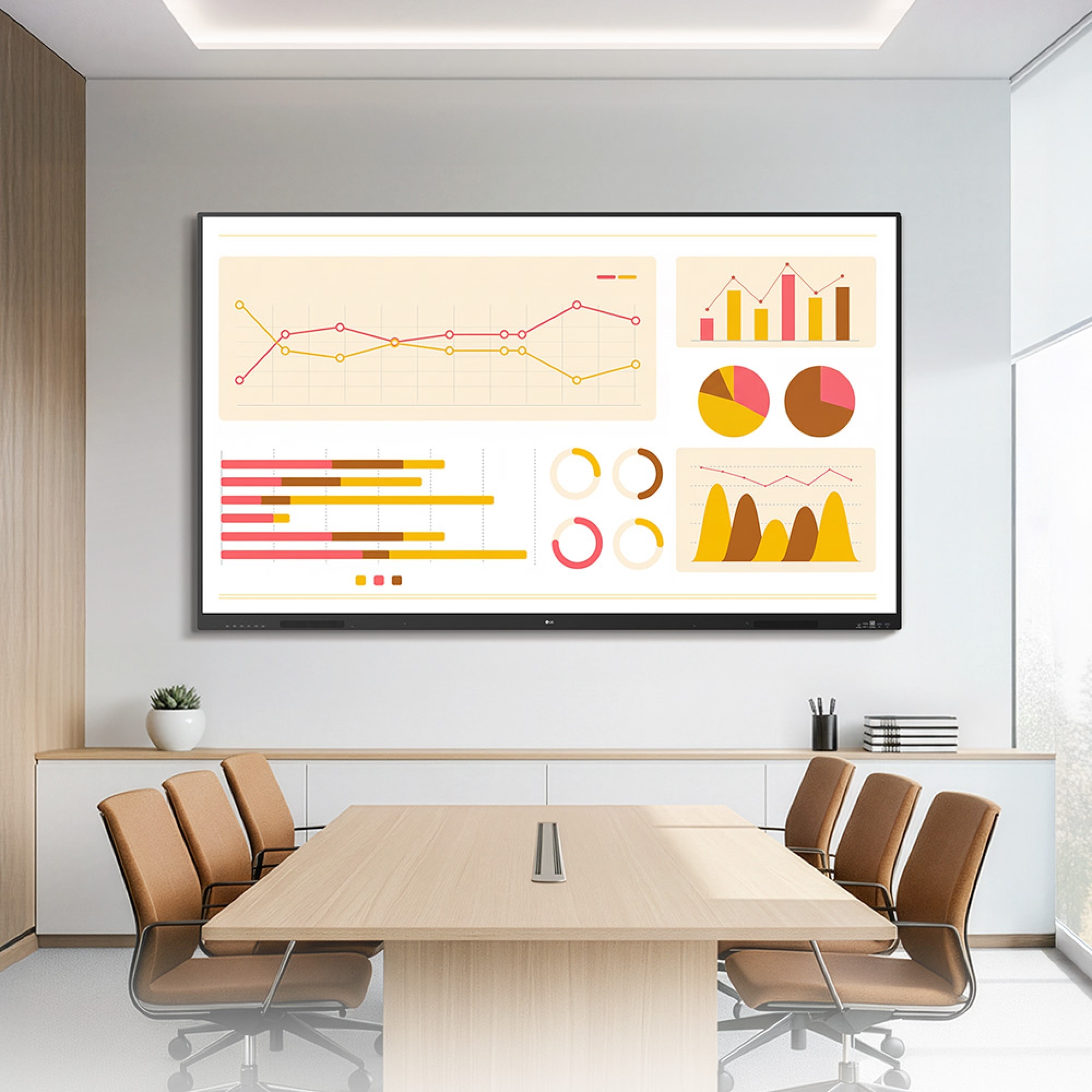 상업용 디스플레이 LG 전자칠판 + 이동형 스탠드 (86TR3BQ-BS.AKRQ) 줌이미지 1