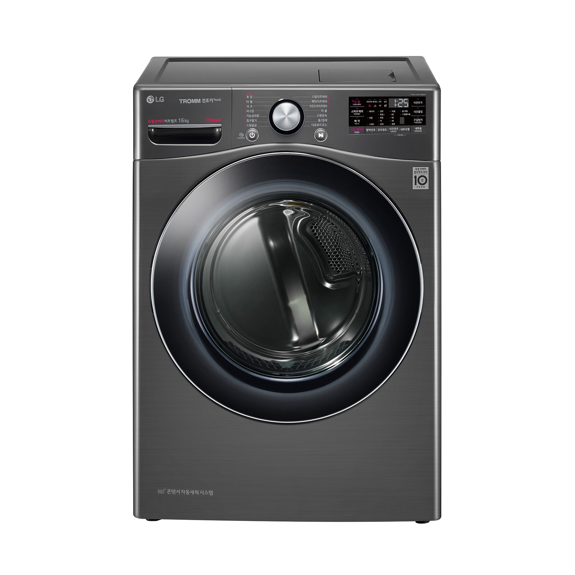 의류건조기 LG 트롬 건조기 스팀ThinQ 듀얼 인버터 히트펌프 (RH16KT.AKOR) 줌이미지 1