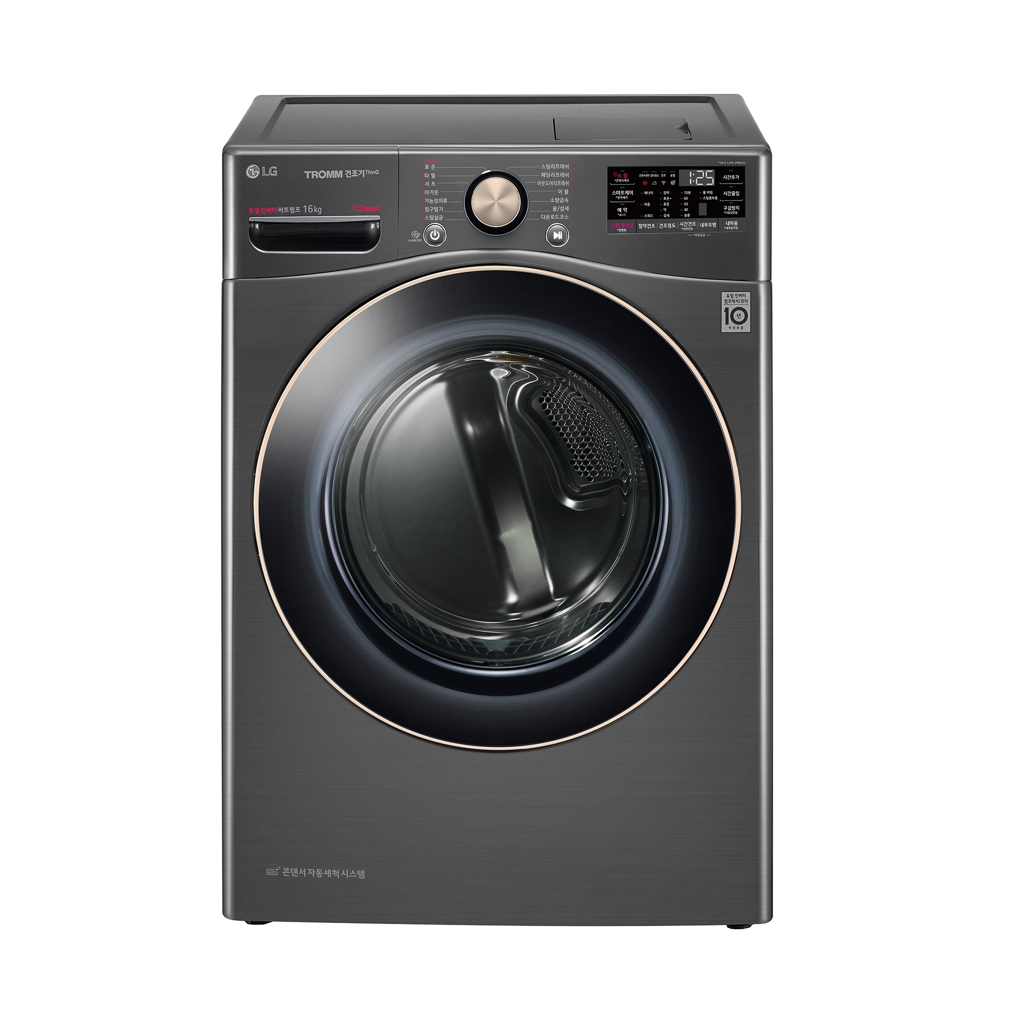  LG 트롬 건조기 스팀ThinQ 듀얼 인버터 히트펌프 (RH16KTP.AKOR) 줌이미지 0