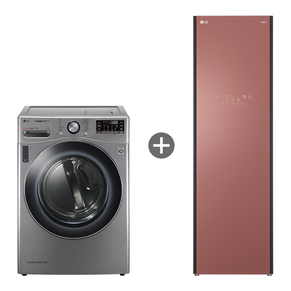 의류건조기 LG 트롬 건조기 + LG 스타일러 오브제컬렉션 (RH17VTS-5DC.AKOR) 메인이미지 0