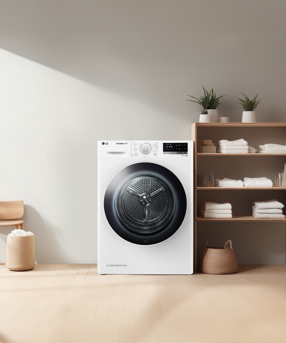 의류건조기 LG 트롬 건조기 (RH9WVWB.BKOR) 메인이미지 0