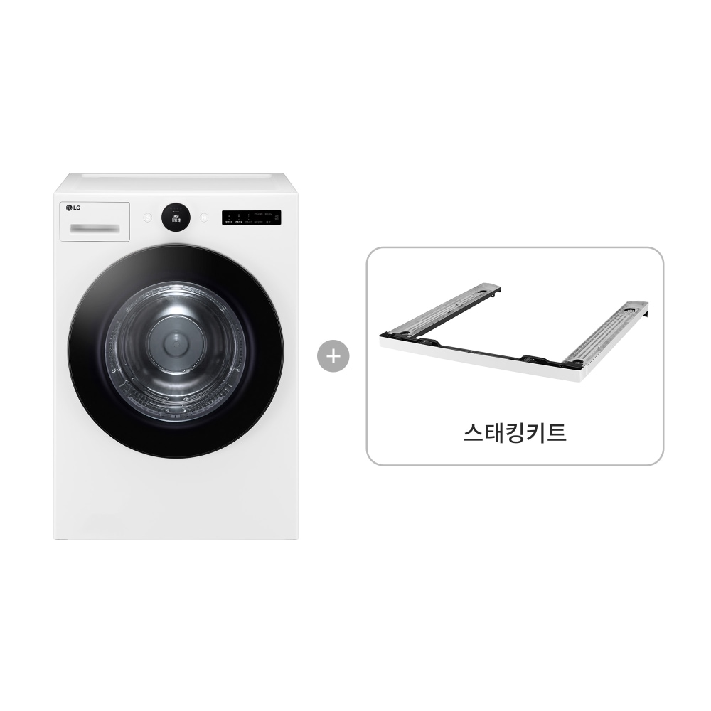 의류건조기 LG 트롬 건조기 + 스태킹키트 (RD20WN-KW.AKOR) 메인이미지 0