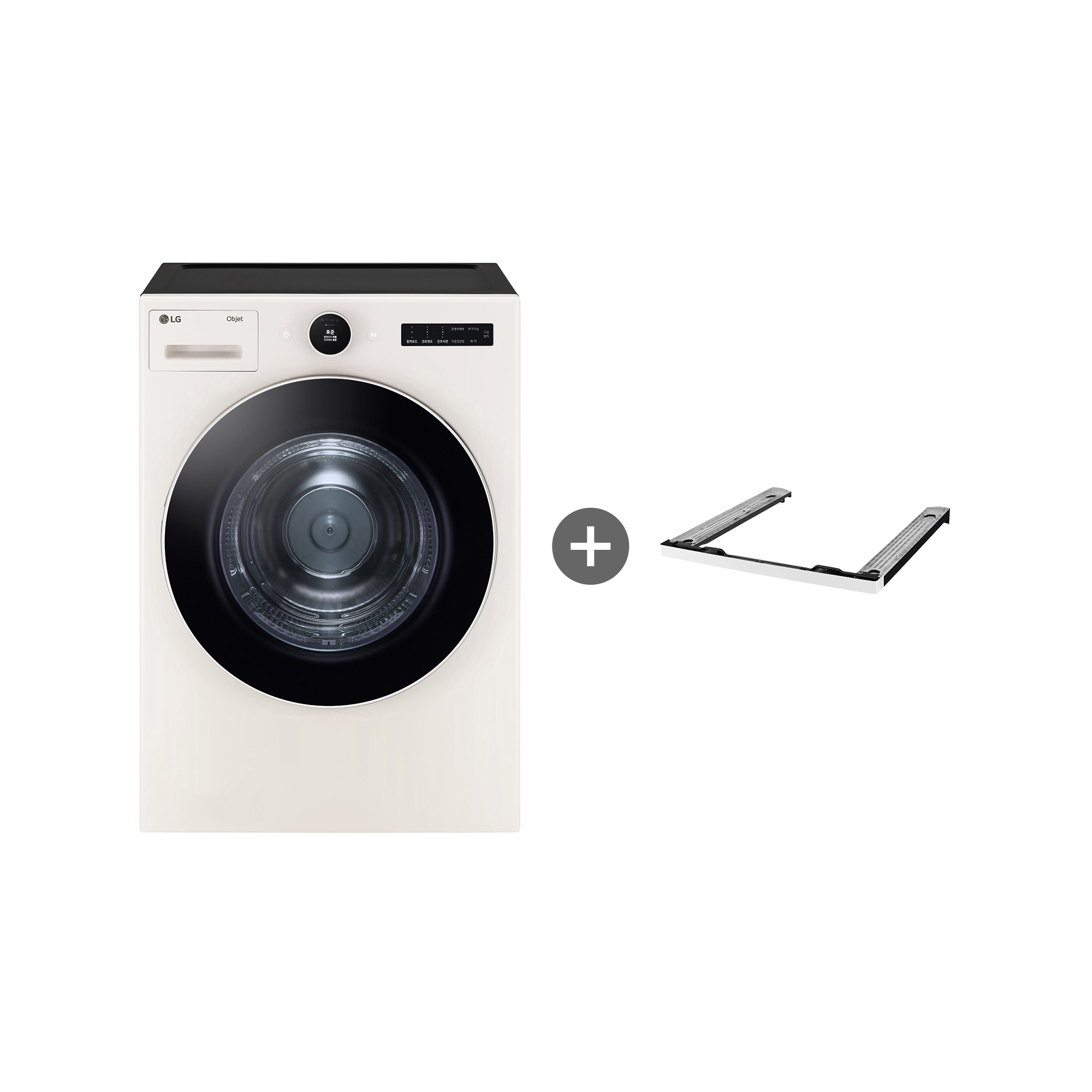 의류건조기 LG 트롬 오브제컬렉션 건조기 + 스태킹키트 (RD20ENE-KE.AKOR) 줌이미지 1