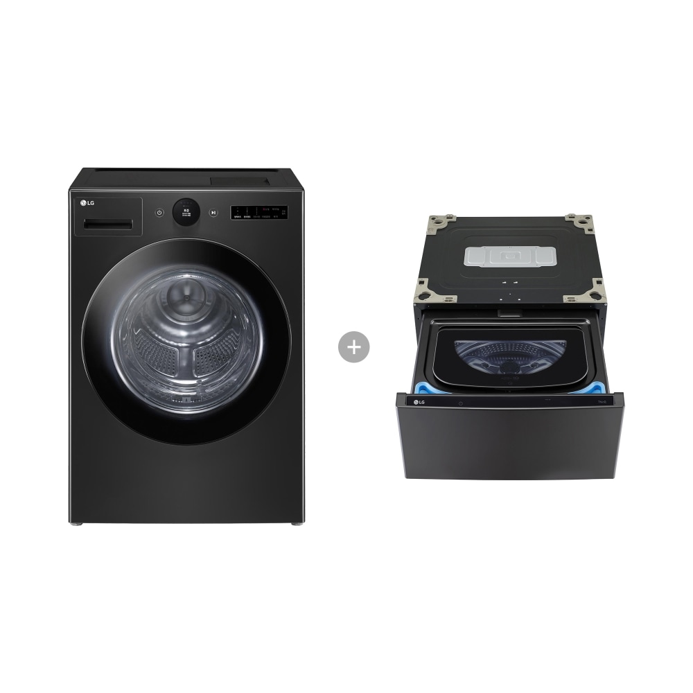의류건조기 LG 트롬 오브제컬렉션 건조기 + 미니워시 (RD21KSX.AKOR) 메인이미지 0