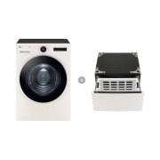 의류건조기 LG 트롬 오브제컬렉션 건조기 + 키높이 수납함 (RD20ENEF.AKOR) 썸네일이미지 1