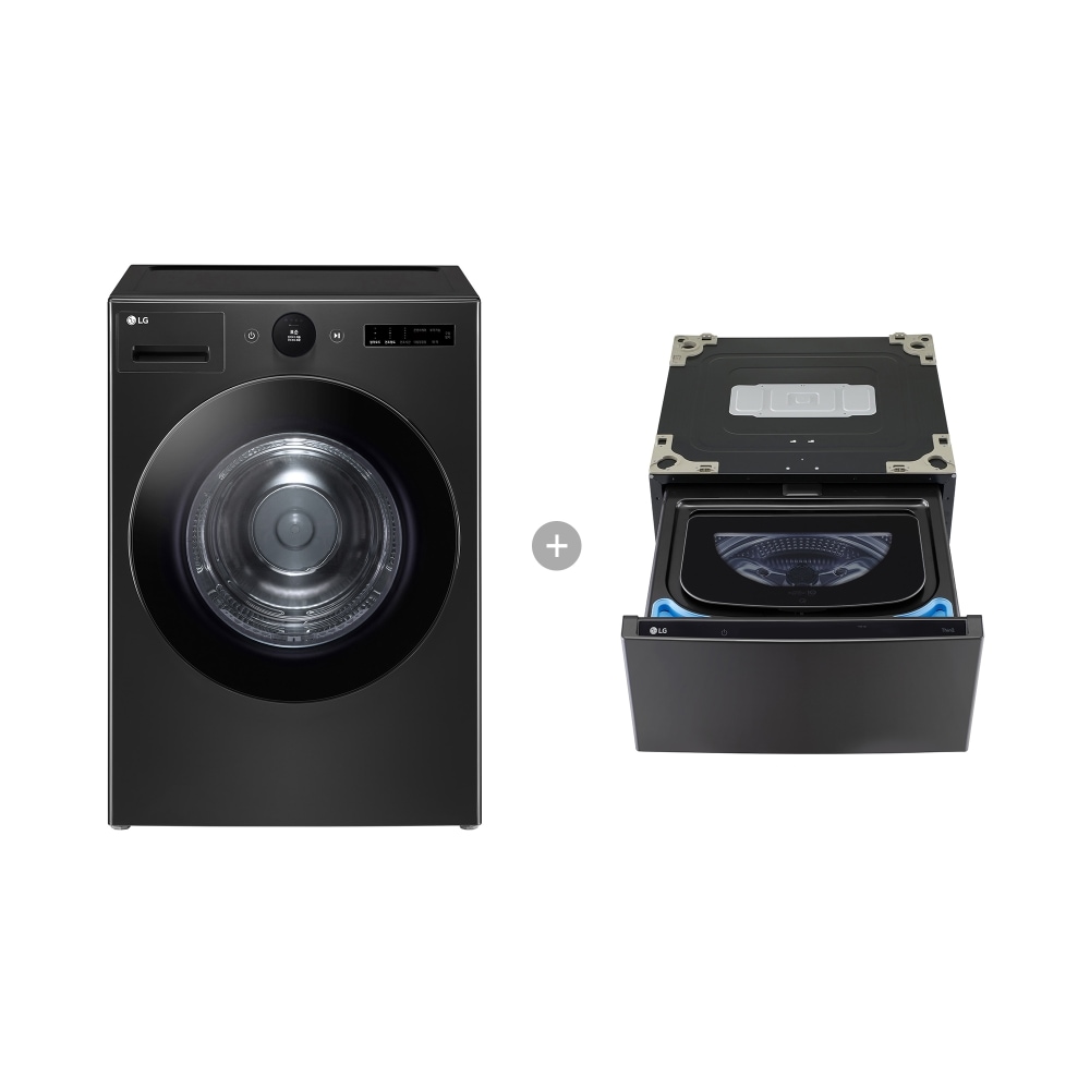 의류건조기 LG 트롬 오브제컬렉션 건조기 + 미니워시 (RD20KNX.AKOR) 메인이미지 0