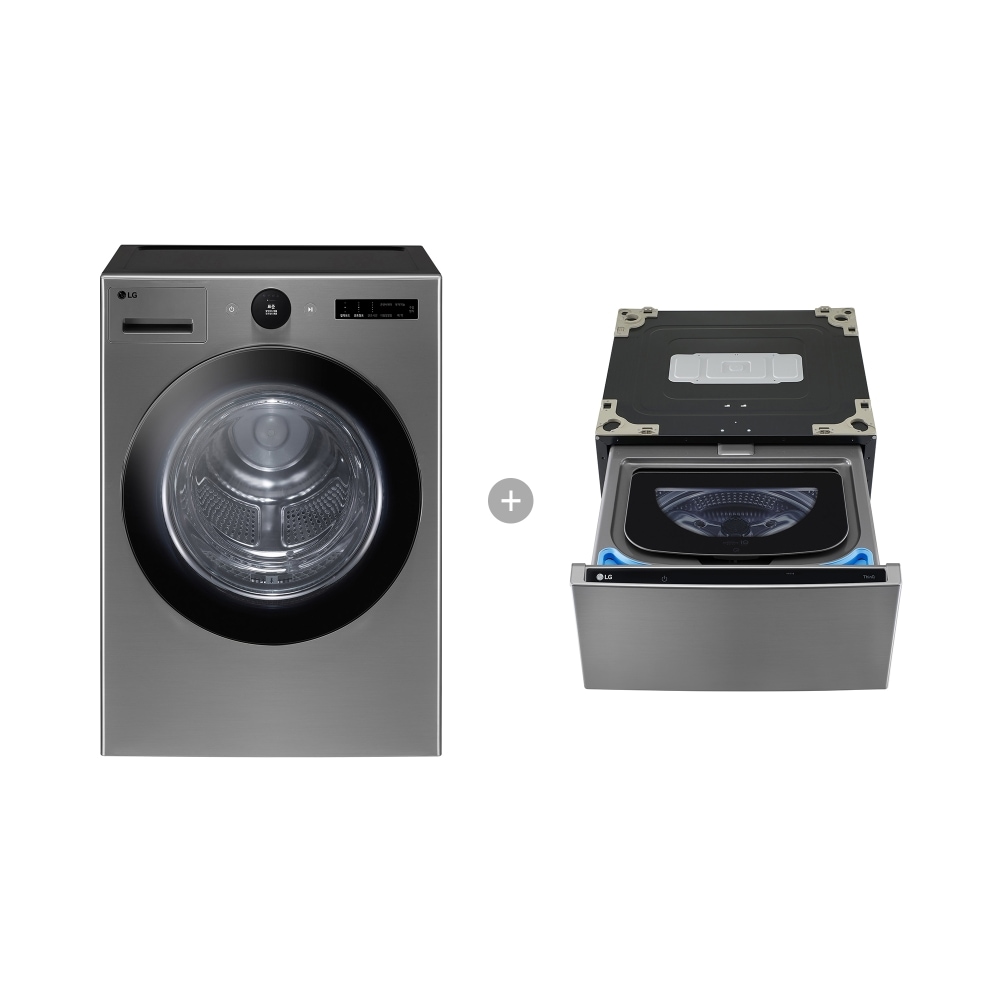 의류건조기 LG 트롬 오브제컬렉션 건조기 + 미니워시 (RD20VNX.AKOR) 메인이미지 0