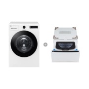 의류건조기 LG 트롬 오브제컬렉션 건조기 + 미니워시 (RG18WNX.AKOR) 썸네일이미지 1