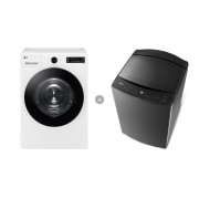 세탁기 LG 트롬 오브제컬렉션 건조기 + LG 통돌이 세탁기 (RG9WN-T8M7A.AKOR) 썸네일이미지 0