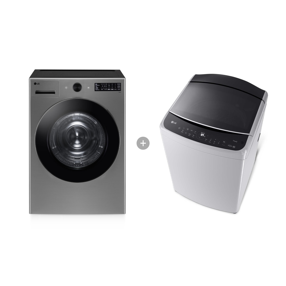 세탁기 LG 트롬 오브제컬렉션 건조기 + LG 통돌이 세탁기 (RG8VN-T9DX7.AKOR) 메인이미지 0
