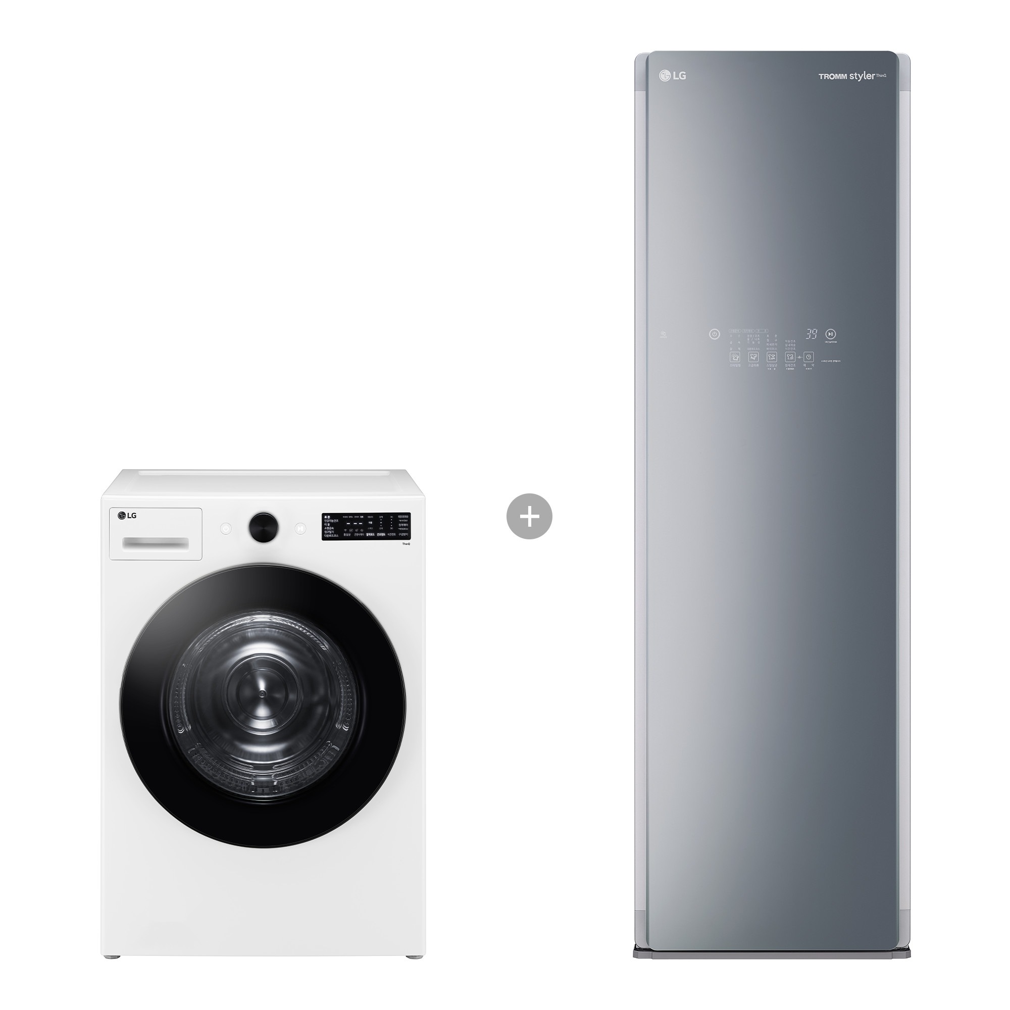의류건조기 LG 트롬 오브제컬렉션 건조기 + LG 스타일러 (RG19WN-5ME.AKOR) 줌이미지 0
