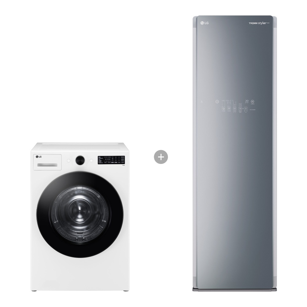 의류건조기 LG 트롬 오브제컬렉션 건조기 + LG 스타일러 (RG19WN-5ME.AKOR) 메인이미지 0