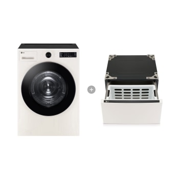 LG 트롬 오브제컬렉션 건조기 + 키높이 수납함 20kg 