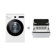 의류건조기 LG 트롬 오브제컬렉션 건조기 + 키높이 수납함 (RG18WNWTF.AKOR) 썸네일이미지 0