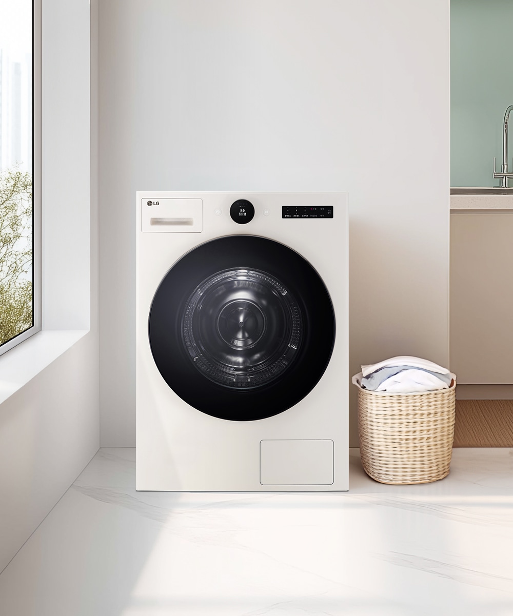 의류건조기 LG 트롬 AI 오브제컬렉션 건조기 (RD25ES.AKOR) 메인이미지 0