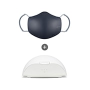 공기청정기 LG 퓨리케어 전자식 마스크 + 마스크 케이스 2세대 (A2ESQF11.AKOR) 썸네일이미지 1