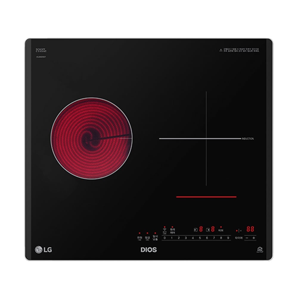 전기레인지 LG 디오스  하이브리드  (BEH2GTR.AKOR) 메인이미지 0