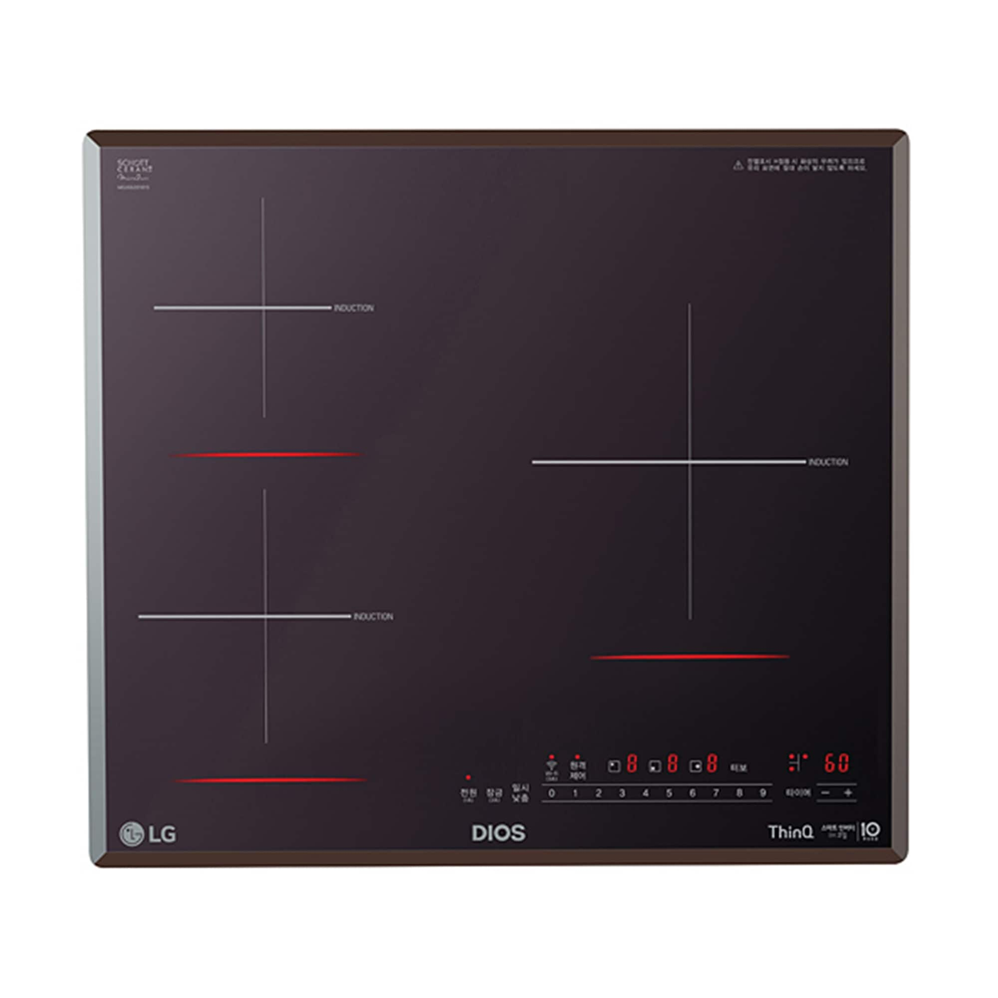 전기레인지 LG 디오스 인덕션 빌트인 (BEI3MST.AKOR) 줌이미지 0