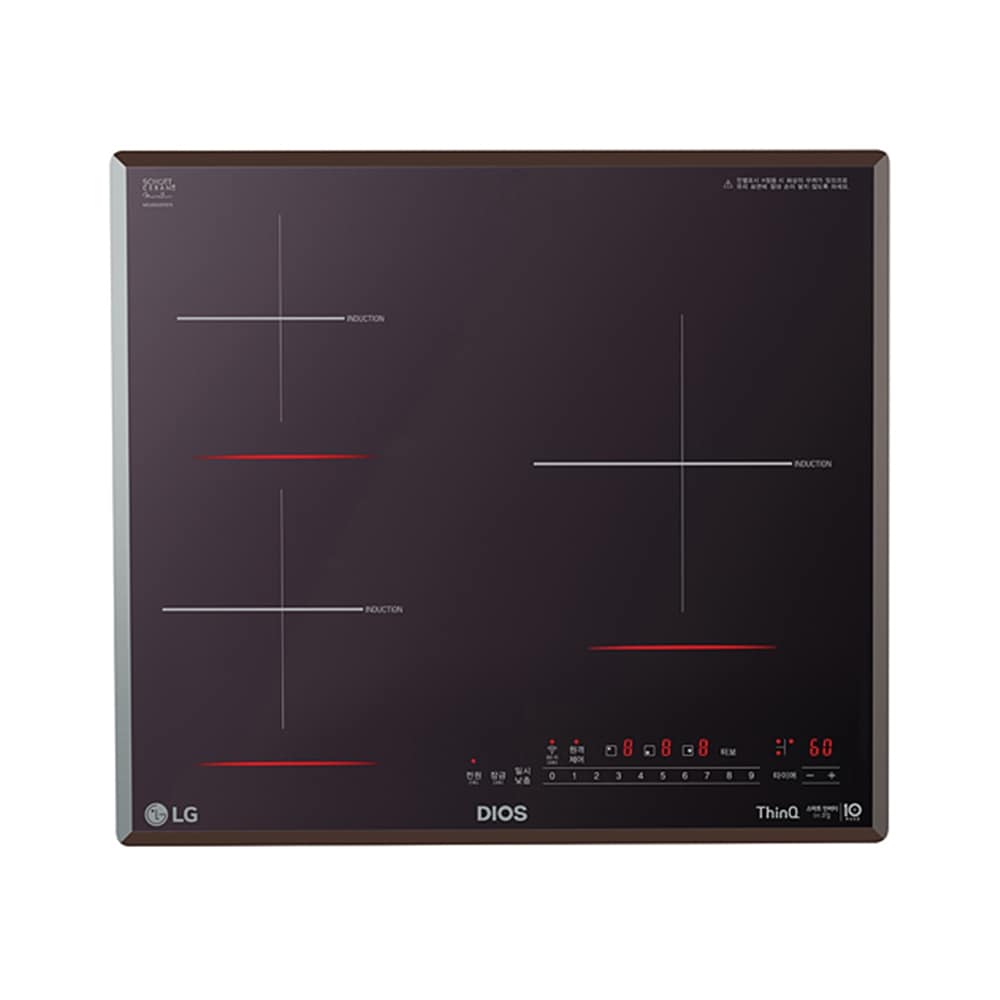 전기레인지 LG 디오스 인덕션 빌트인 (BEI3MSTR.AKOR) 메인이미지 0