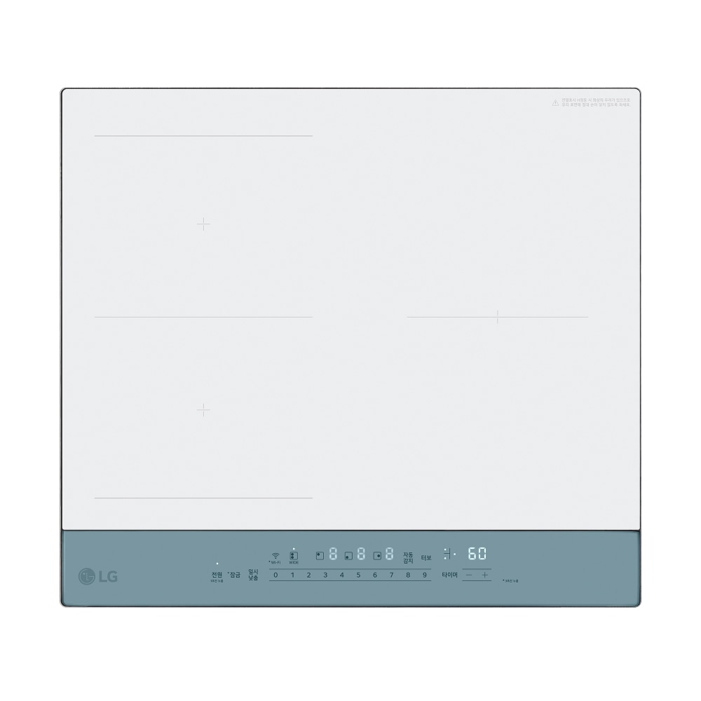 전기레인지 LG 디오스 오브제컬렉션 인덕션 와이드존 빌트인 (BEF3WMQT.AKOR) 메인이미지 0