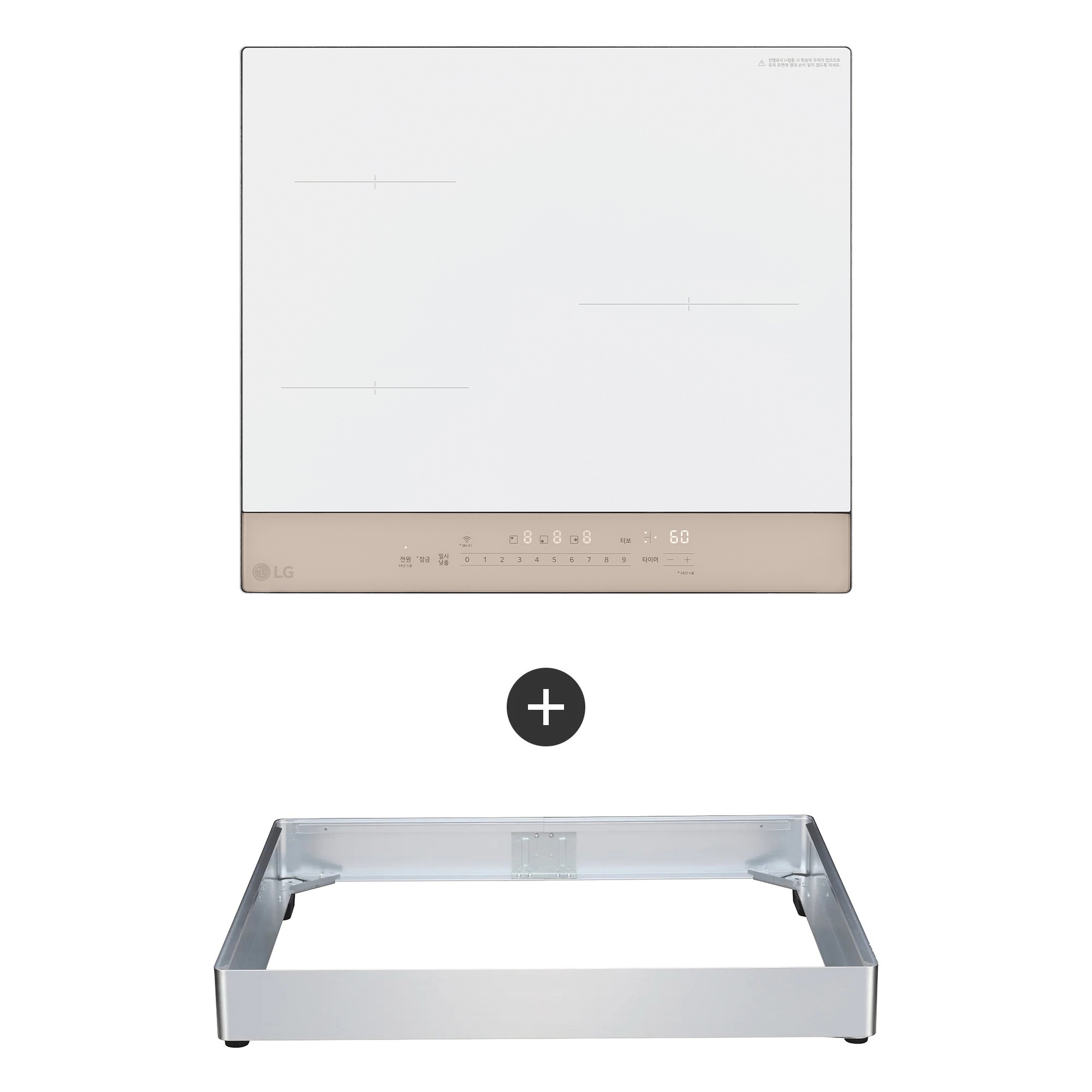 LG 오브제컬렉션 LG 디오스 오브제컬렉션 인덕션 프리스탠딩(8.5cm 케이스) (BEI3WOQTC.AKOR) 줌이미지 0