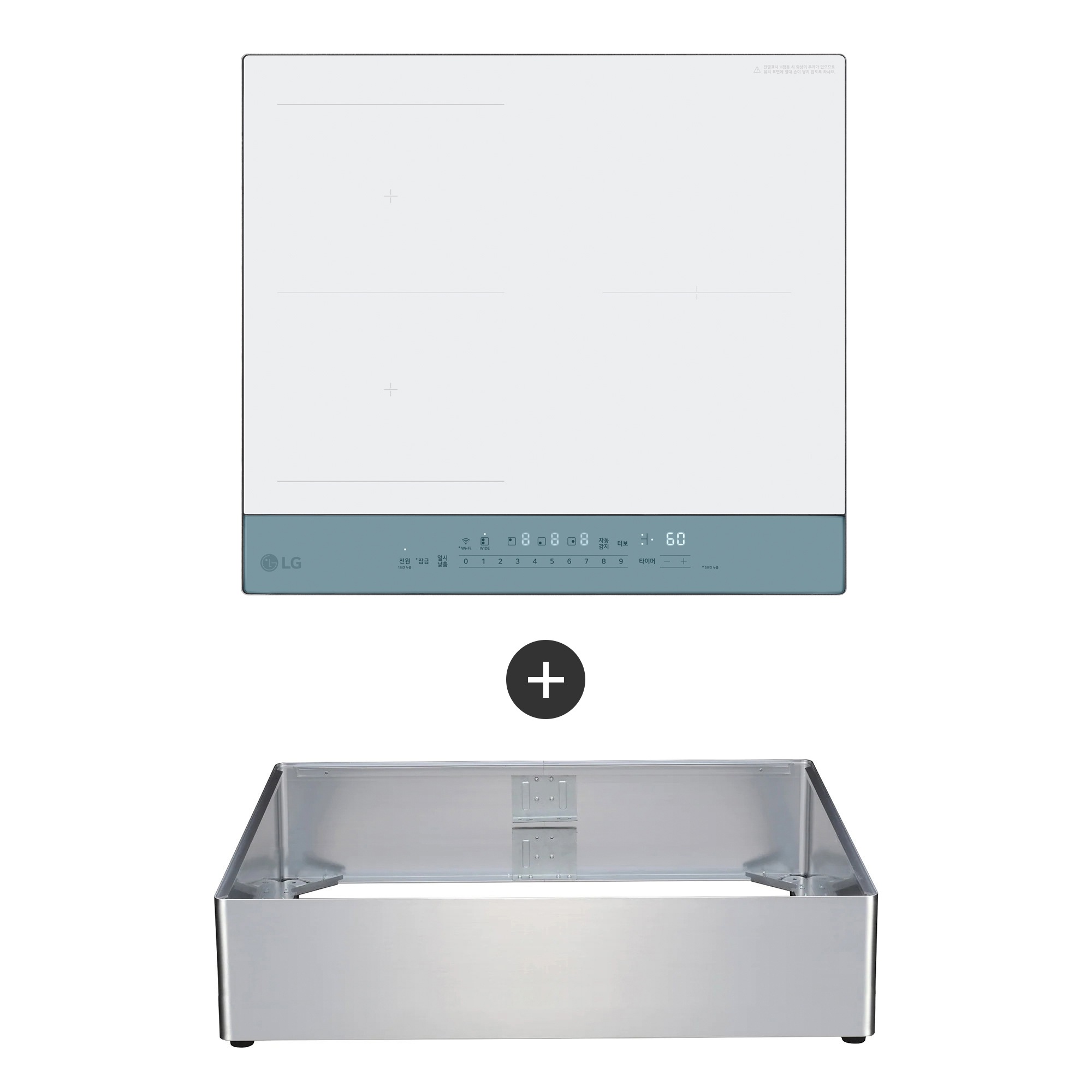 LG 오브제컬렉션 LG 디오스 오브제컬렉션 인덕션 프리스탠딩(와이드존, 15cm 케이스) (BEF3WMQTA.AKOR) 줌이미지 0